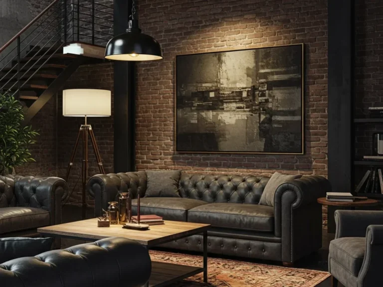 25 Luxury Living Rooms in Dark And Moody Palettes