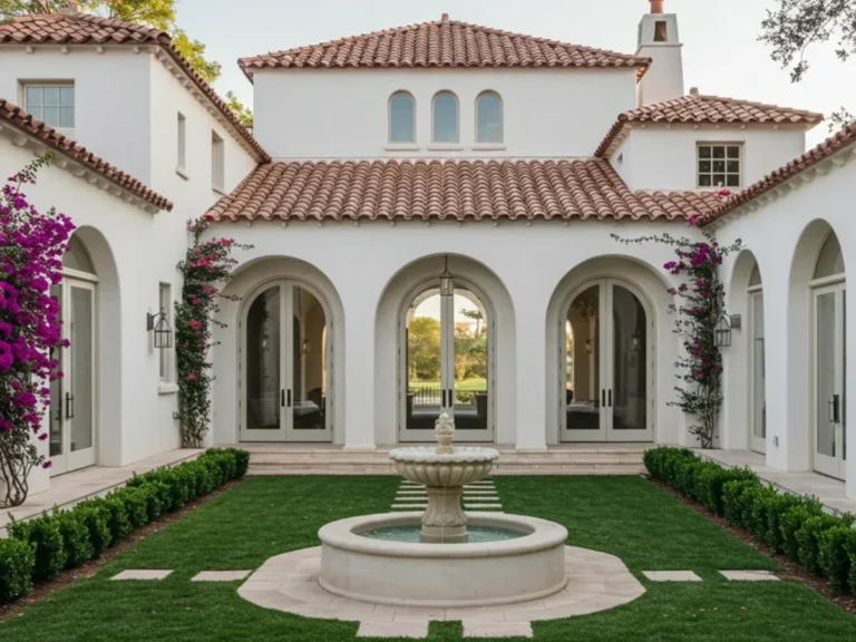 25 Modern Spanish Colonial Home Designs