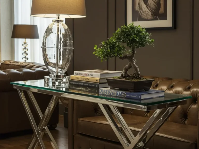 20 Luxurious Behind the Sofa Console Table Designs for Elevated Living