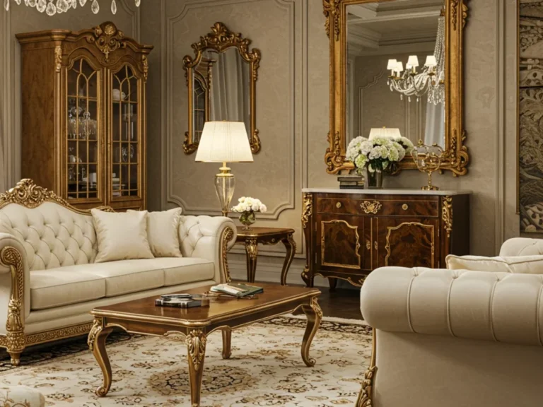 25 Luxury Chic Living Room Ideas in Cream and Beige for an Elegant Home