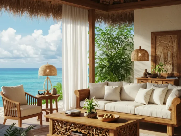 25 Luxury Coastal Living Room Design Ideas