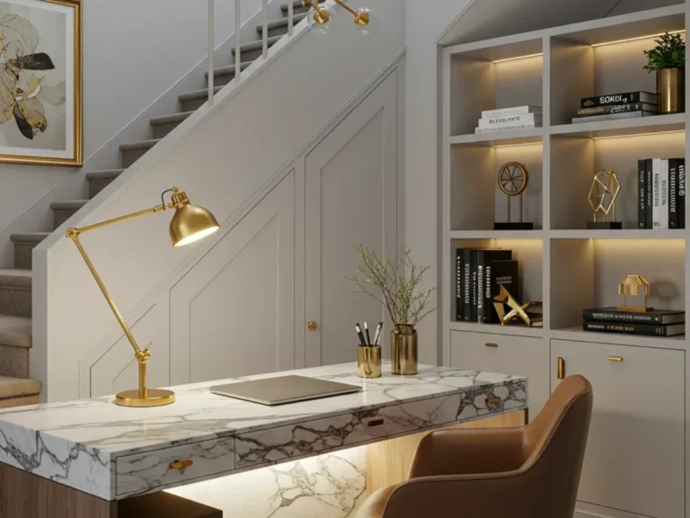 25 Luxury Decor Ideas Under Stairs For Sophisticated Spaces