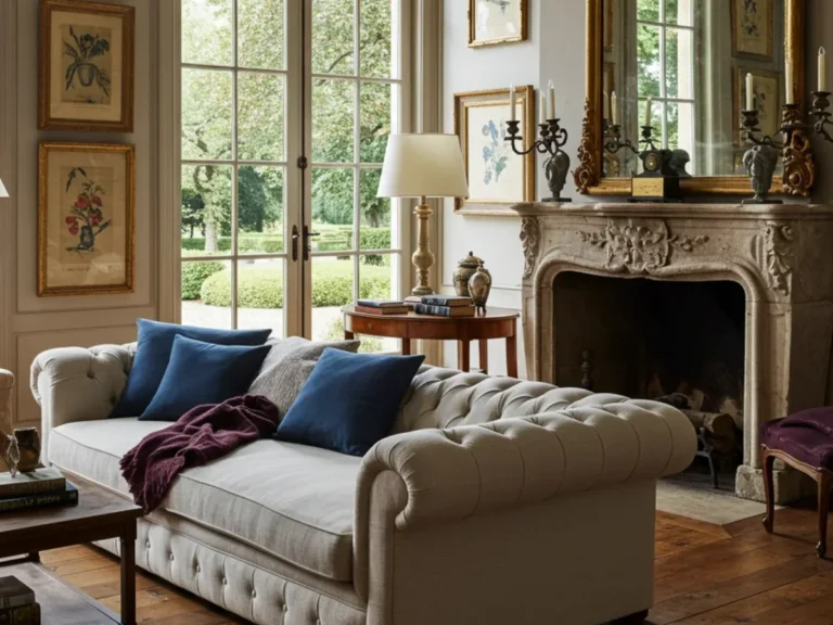 30 Enchanting French Country Living Room Ideas to Embrace Cozy Elegance