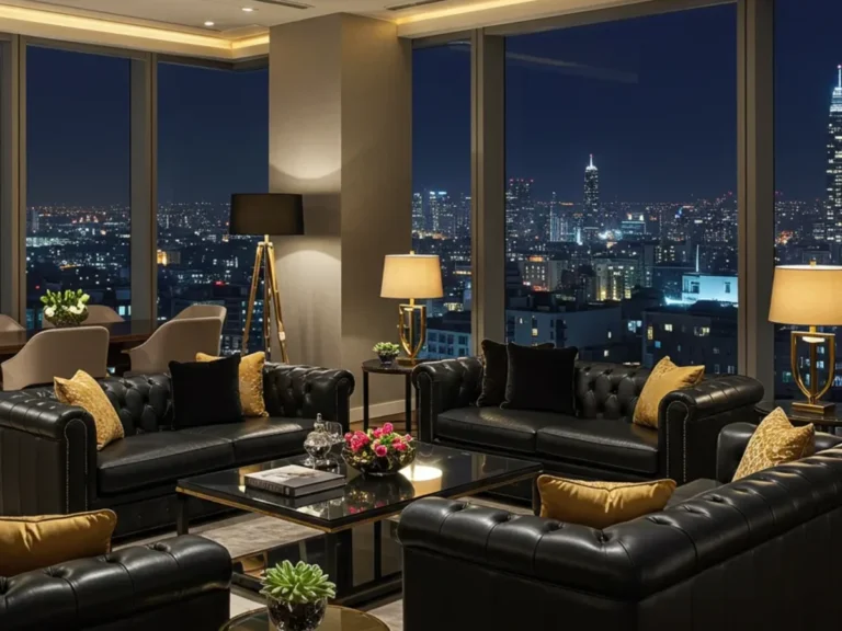 30 Luxurious Black and Gold Living Room Ideas for a Timeless Elegance
