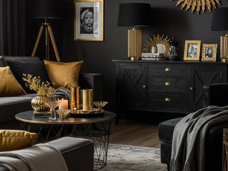 30 Luxurious Dark Boho Living Room Ideas