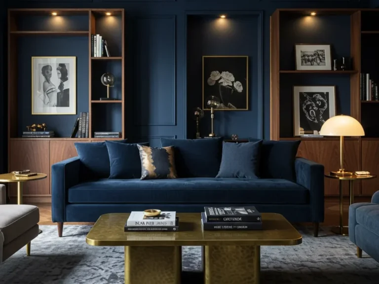 30 Luxurious Dark Living Room Decor Ideas: Bold, Moody Designs for a Sophisticated Space