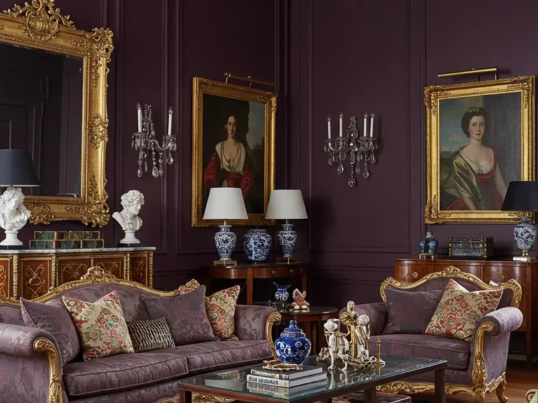 30 Moody Vintage Living Room Designs That Exude Timeless Elegance