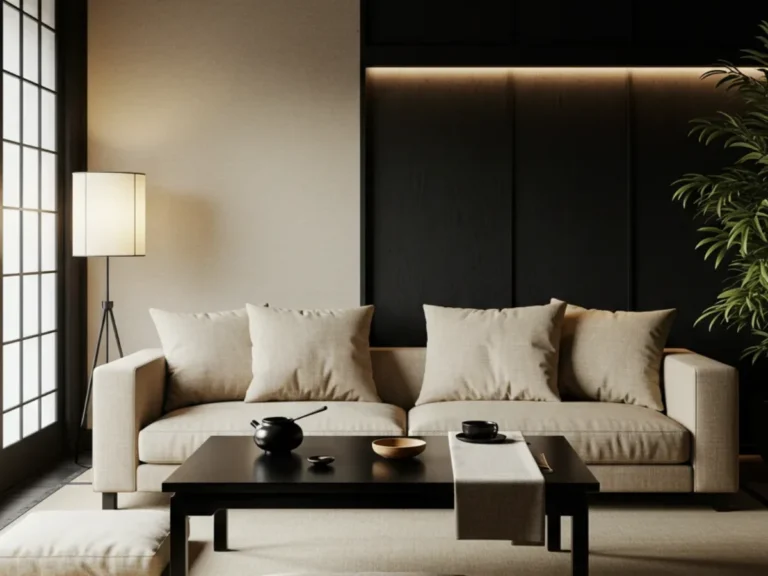 30 Stunning Black-and-Beige Living Room Ideas You’ll Fall in Love With