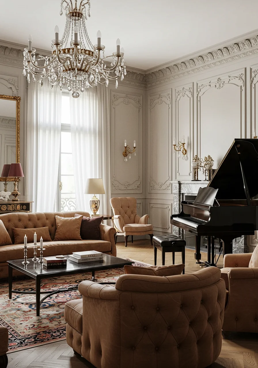 30 Breathtaking Grand Piano Living Room Ideas - Decor Sly | Decor ...