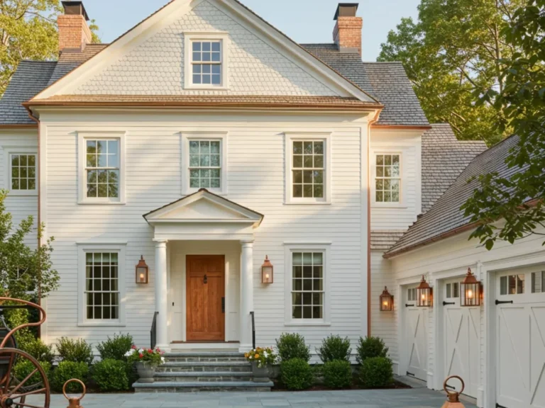 35 Modern American Colonial Home Designs