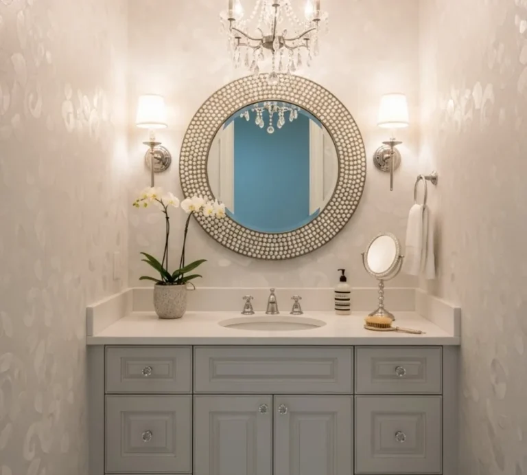 30 Luxurious Powder Room Inspirations