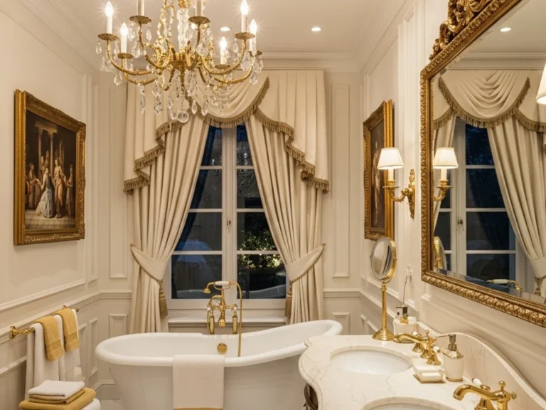 35 Stunning Ivory And Gold Bathroom Ideas For Luxury Homes