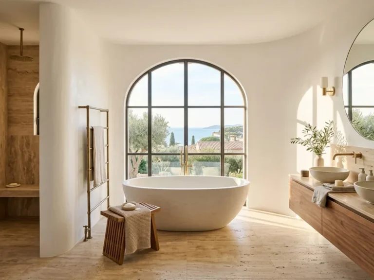 25 White And Travertine Luxury Bathroom Ideas For Modern Homes