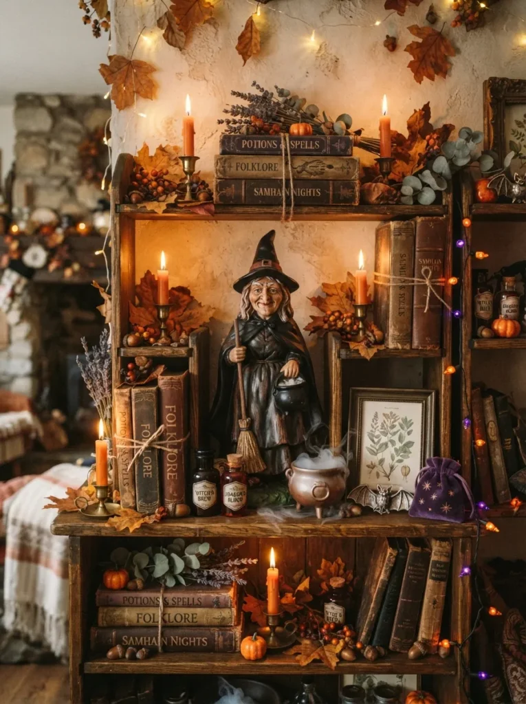 1. Vintage Witch Figurine