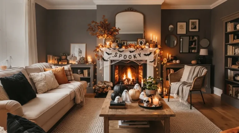12 DIY Halloween Living Room Decor Ideas for Wow Factor