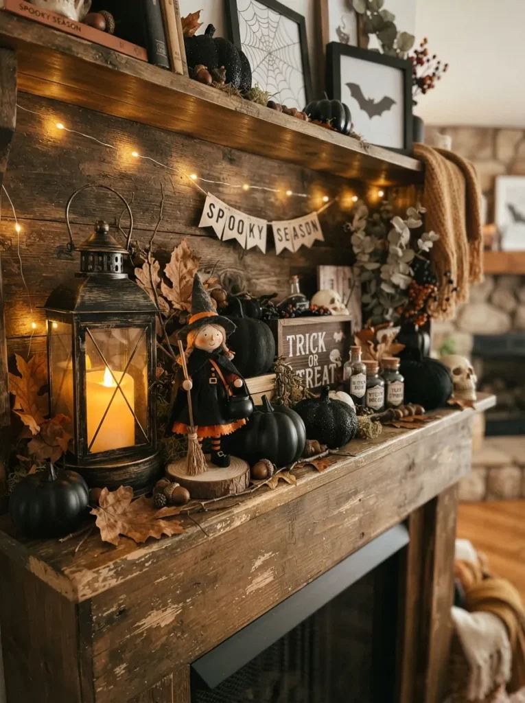 16. Witch Lantern Display