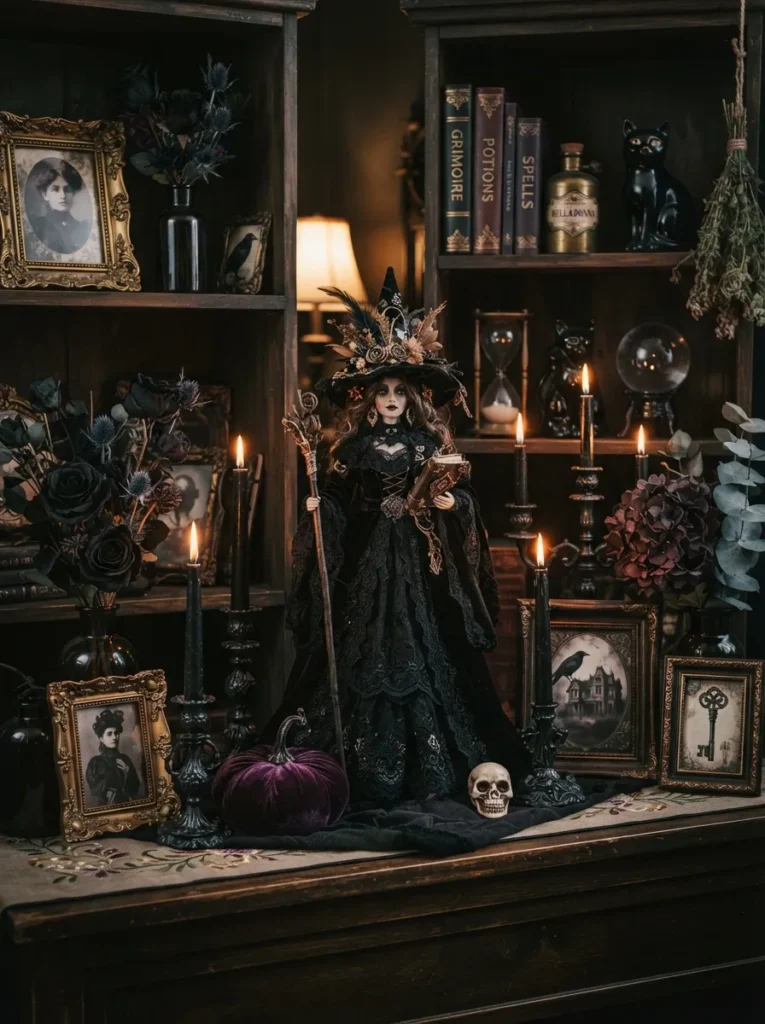 19. Gothic Witch Display