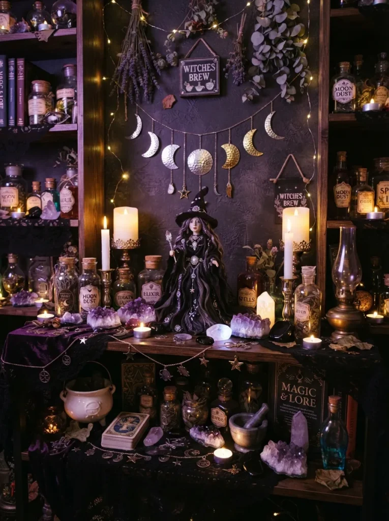 20. Witch Crystal Shelf