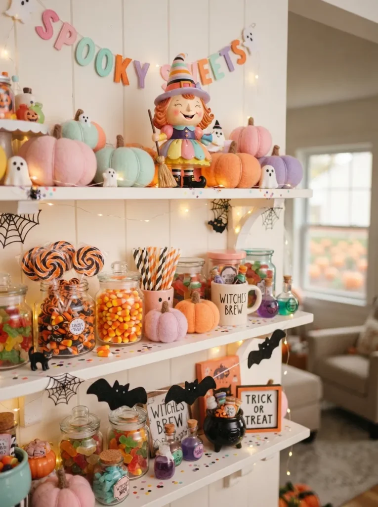 8. Candy Witch Display