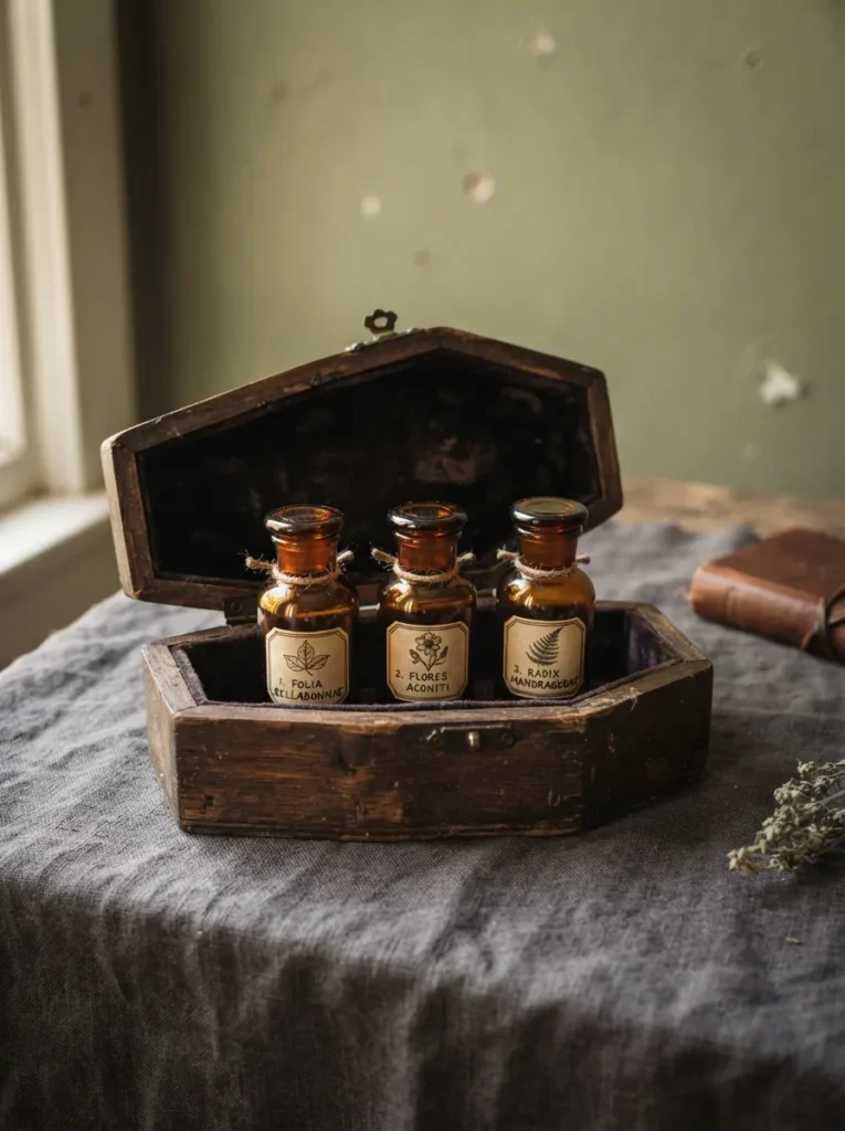 Apothecary Coffin Collection