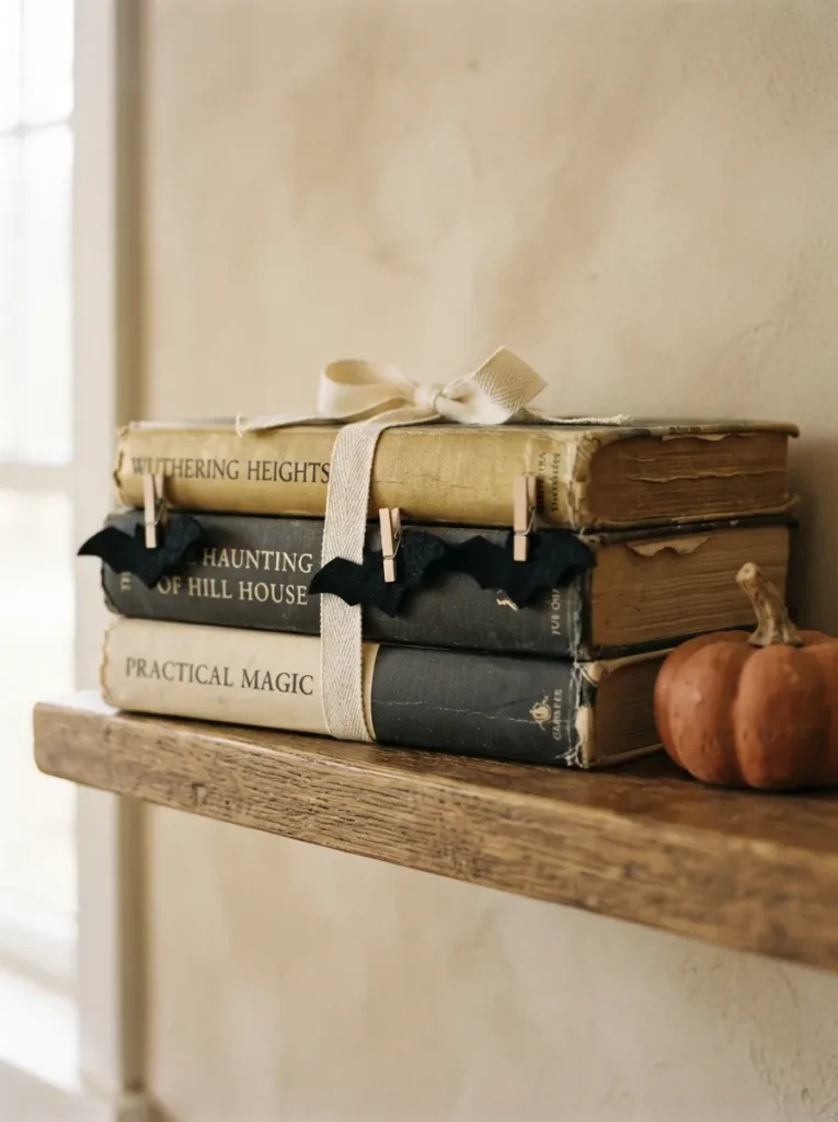 Bat Book Stack