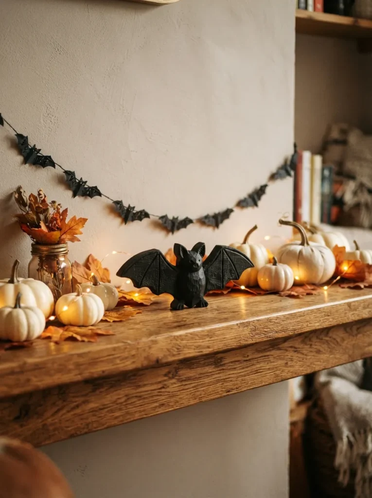 Bat Garland Backdrop