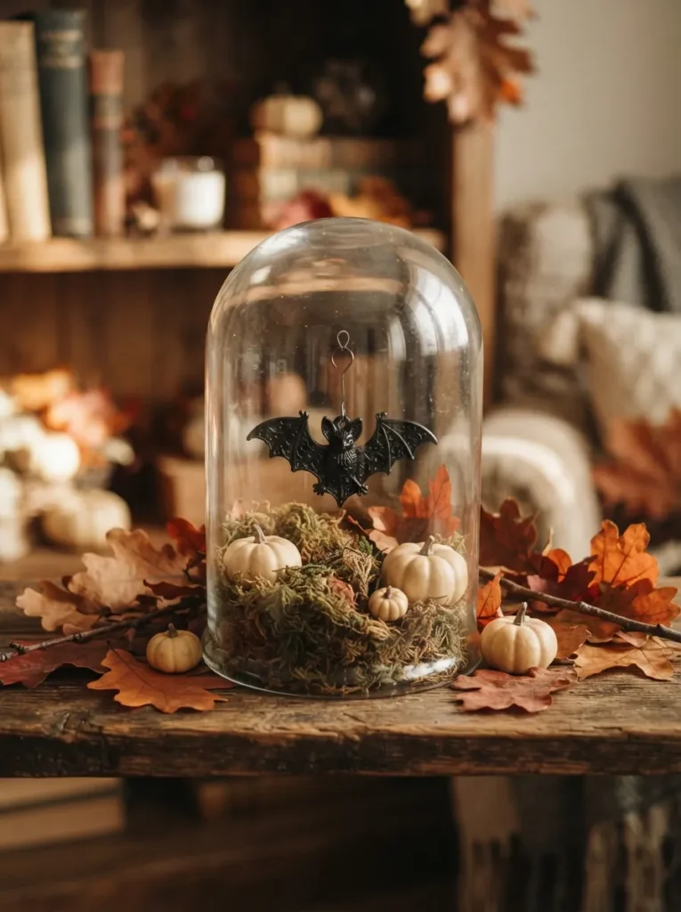 Bat Under Glass