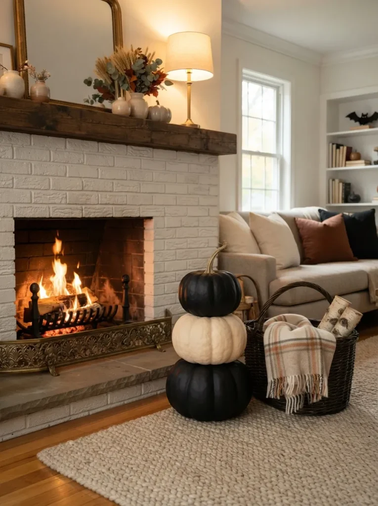 Black Pumpkin Stack