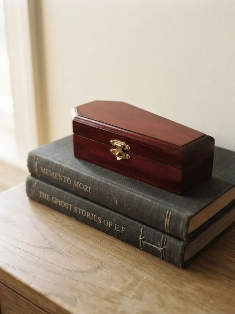 Coffin Book Stack Accent
