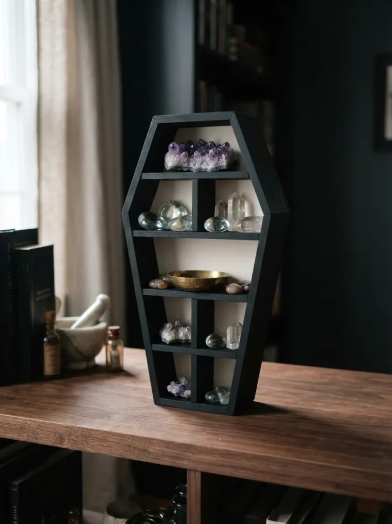 Crystal Curiosity Shelf