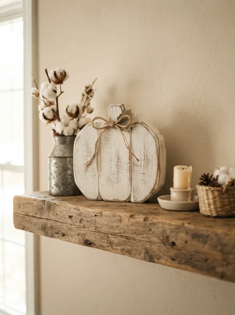 Farmhouse White Pumpkin
