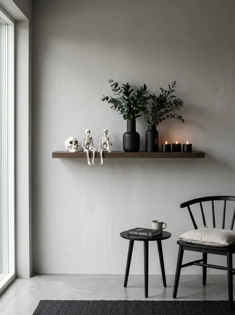 Floating Bone Shelves