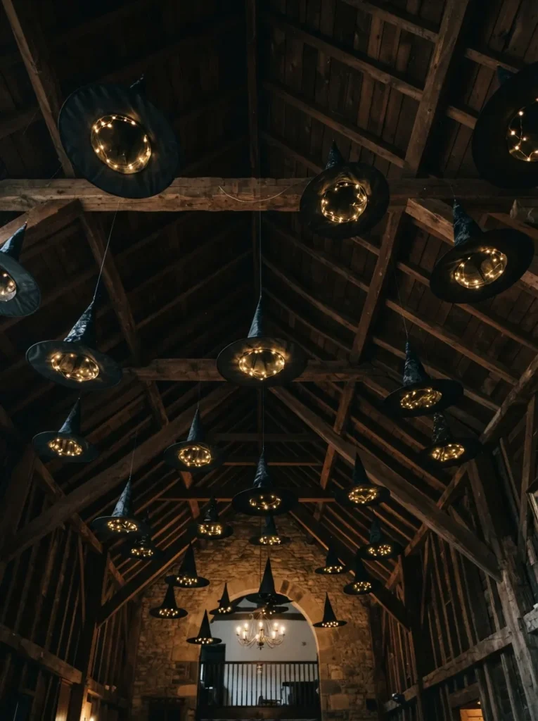 Floating Hat Ceiling Installation