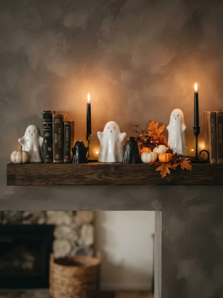 Ghost Figurine Shelf