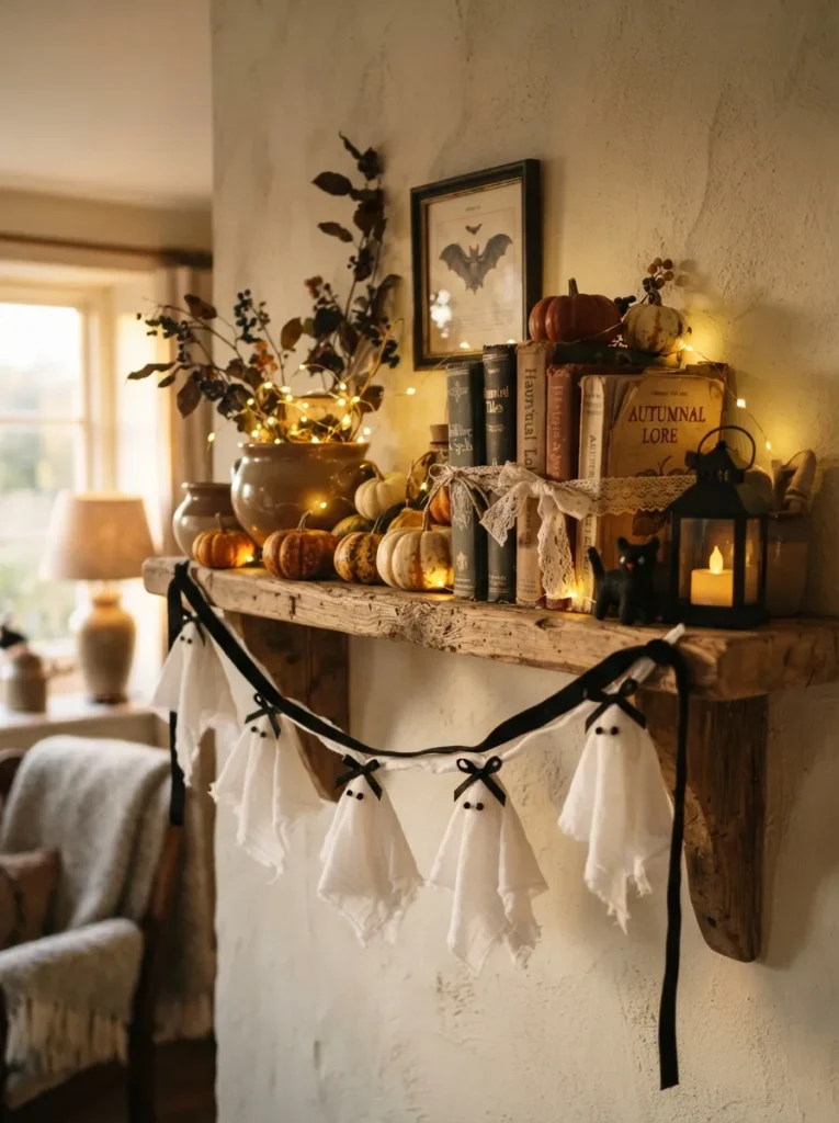 Ghost Garland Shelf