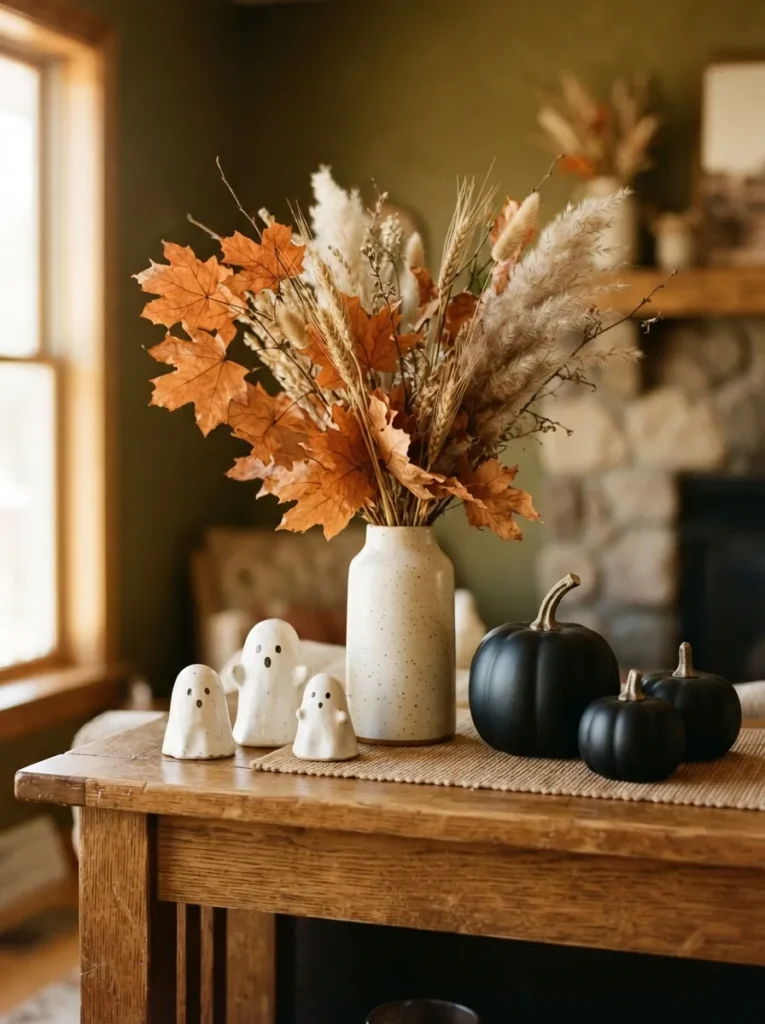 Ghosts With Dried Foliage