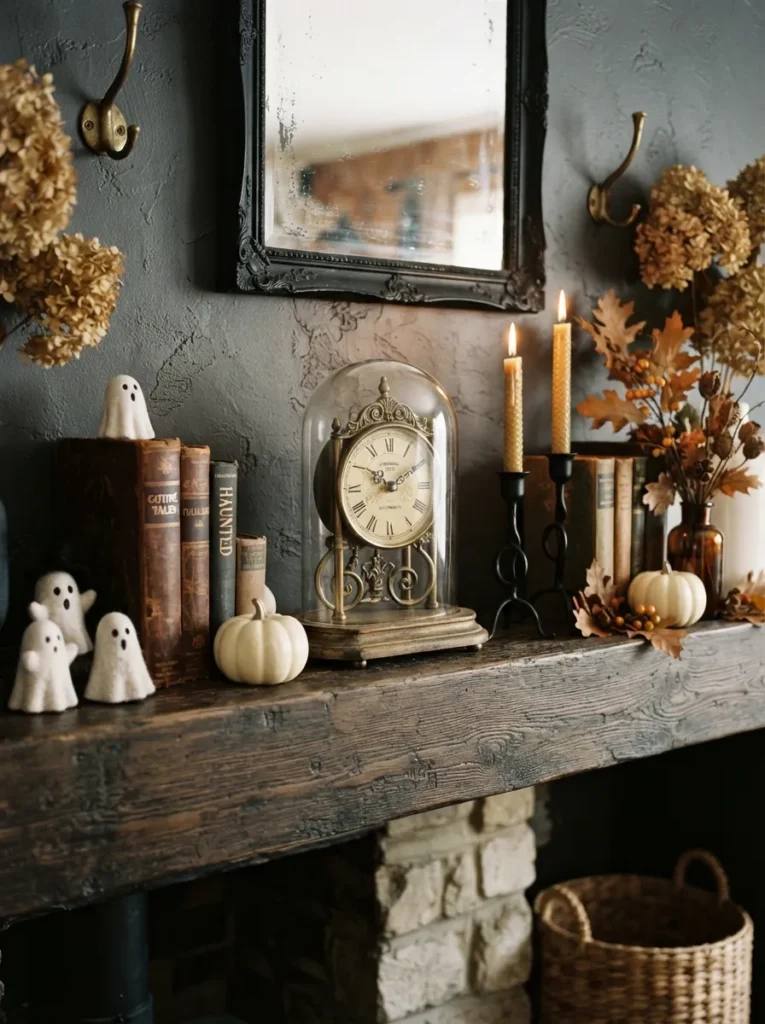 Ghosts With Vintage Clocks