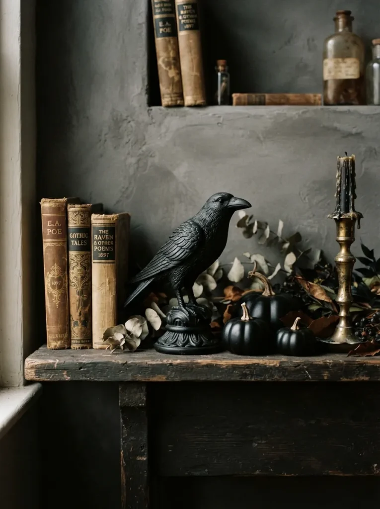 Gothic Raven Accent