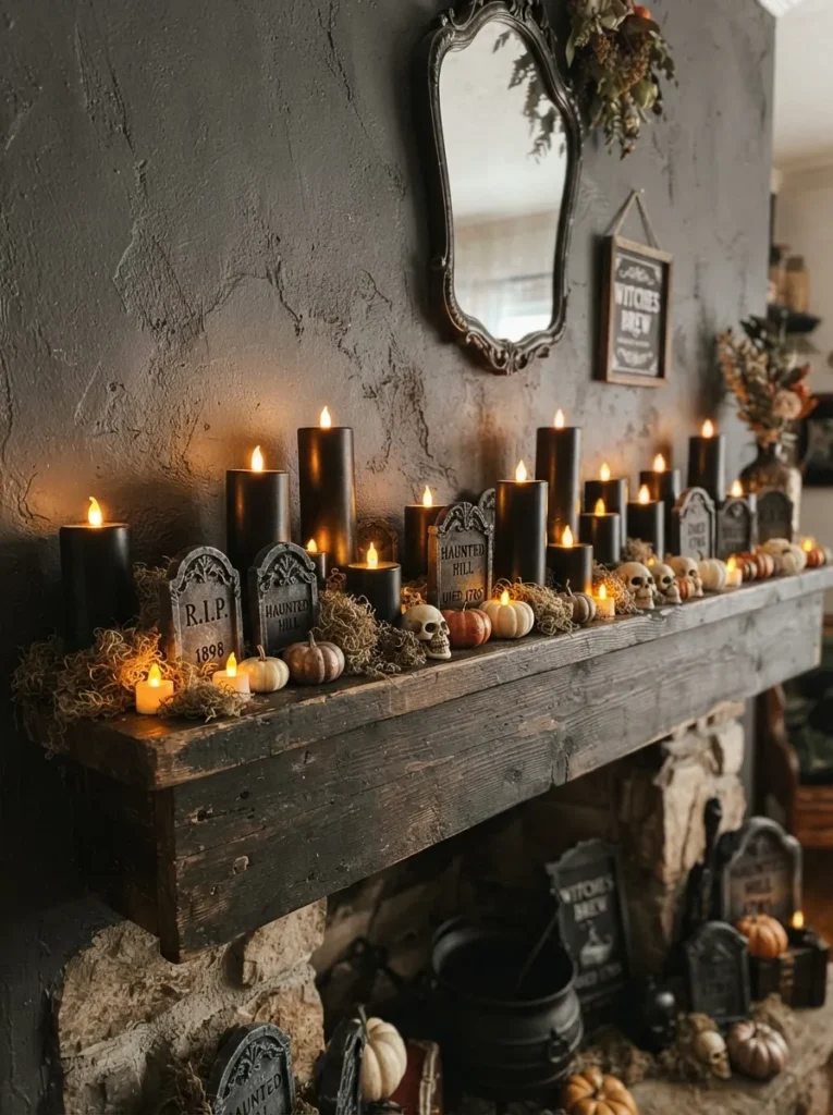Graveyard Candle Row