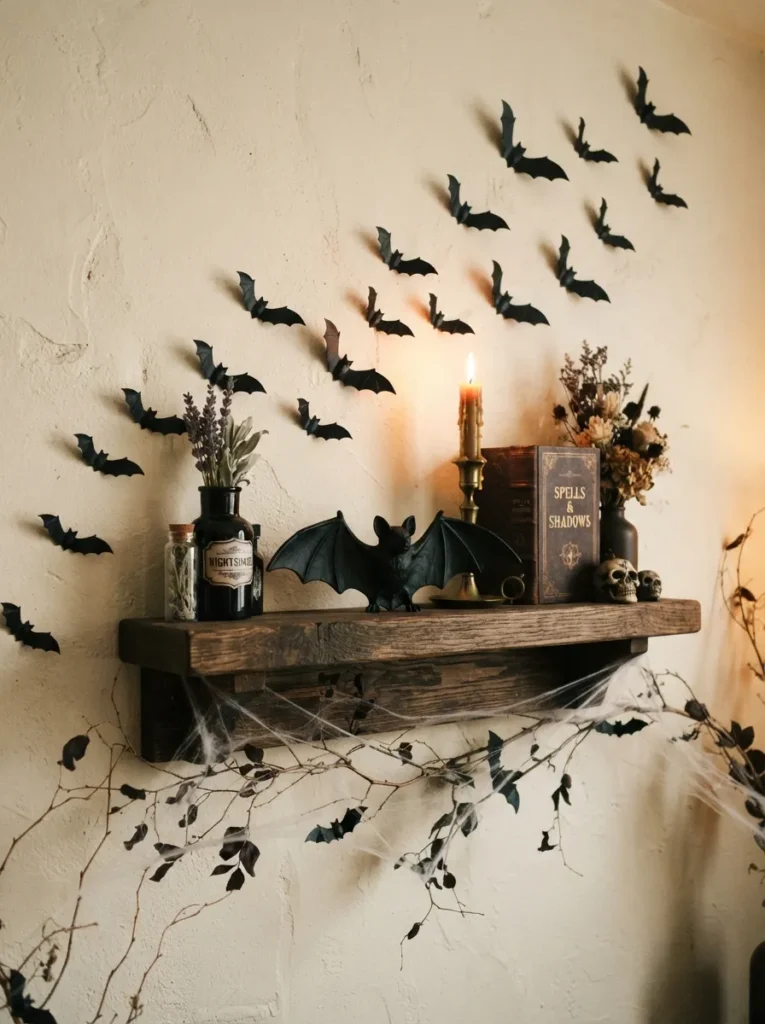 Hanging Bat Cluster