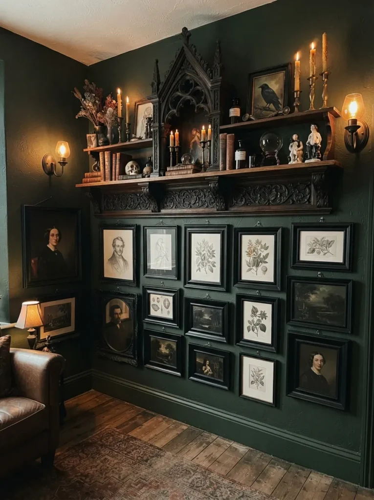Haunted Gallery Wall