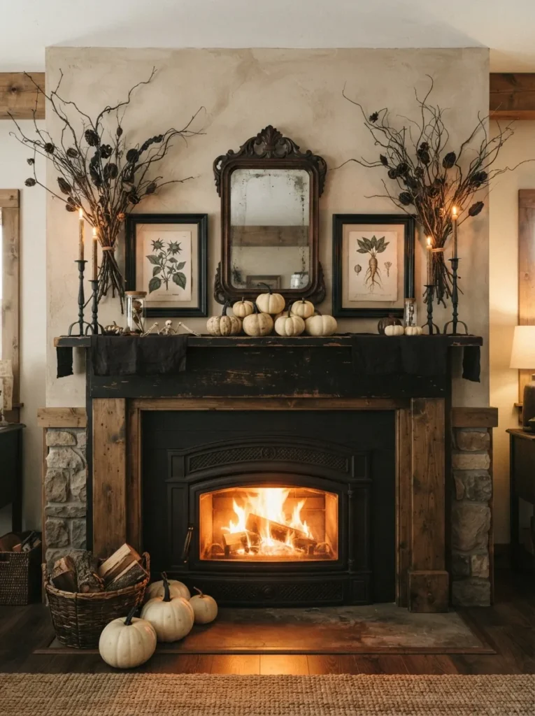 Haunted Mantel Frames