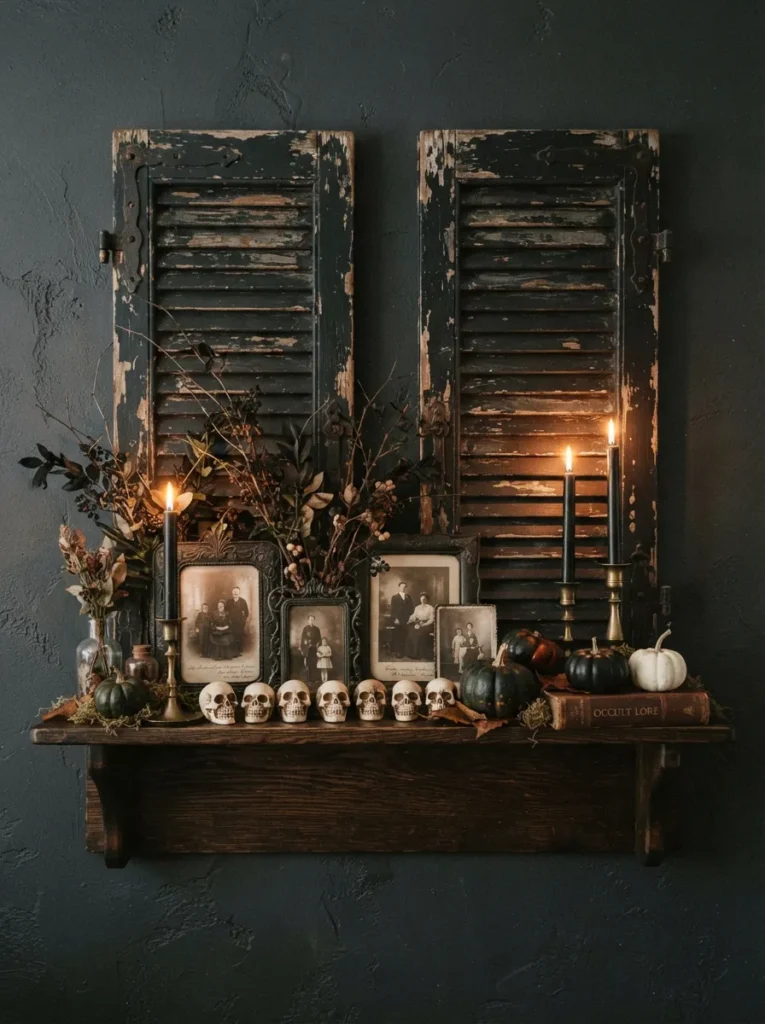 Haunted Window Shutters