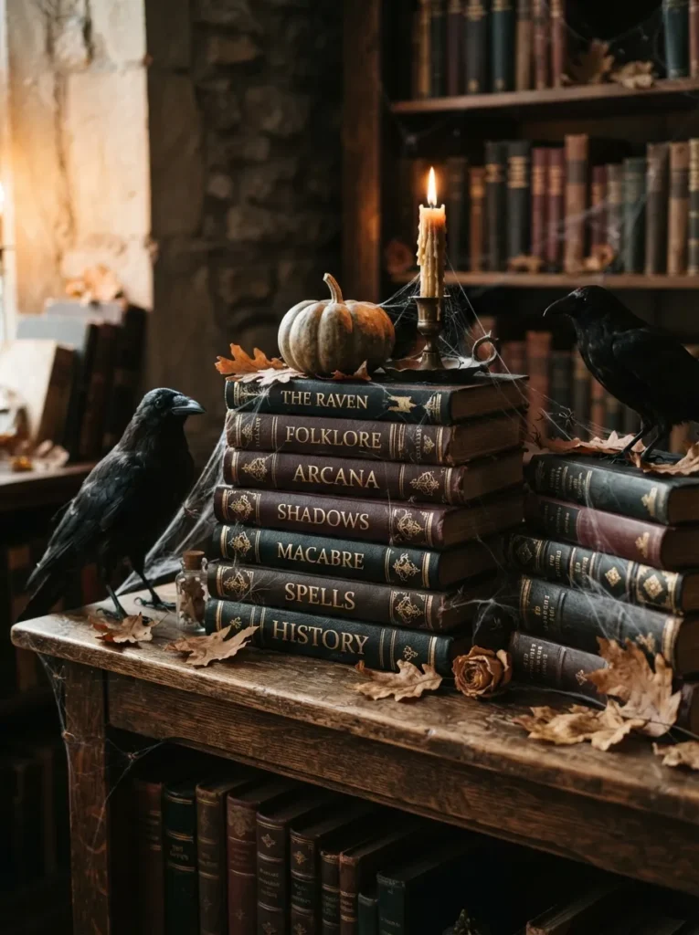 Layered Halloween Books