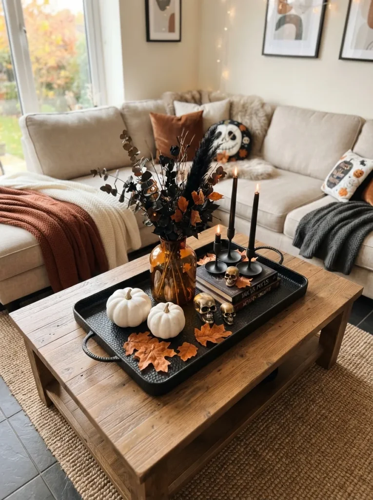 Layered Halloween Coffee Table