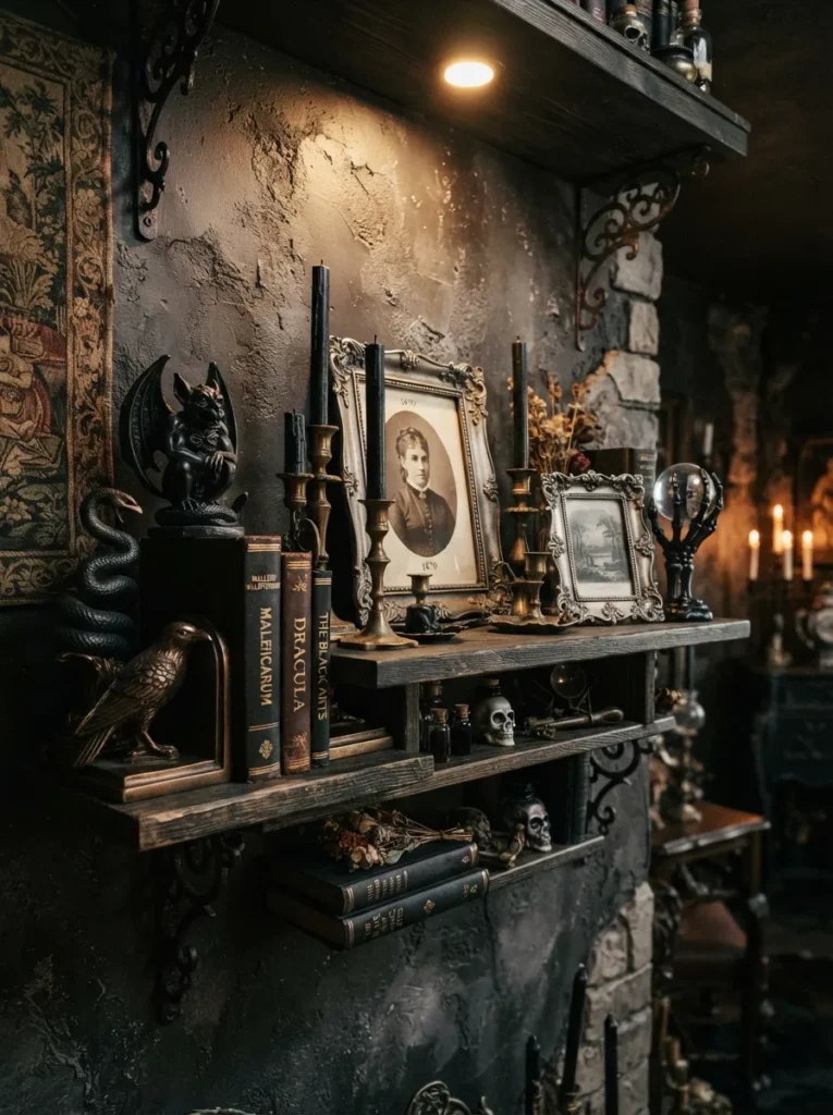 Metallic Gothic Accents