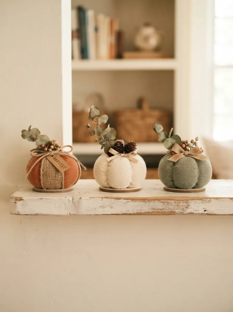 Mini Pumpkin Trio