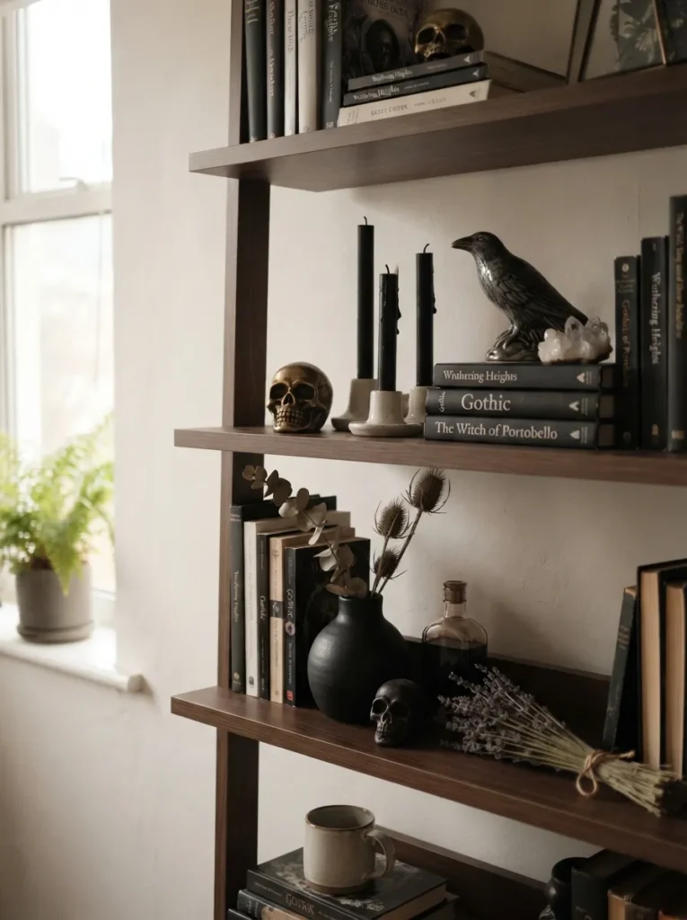 Mini Skull Shelf Styling