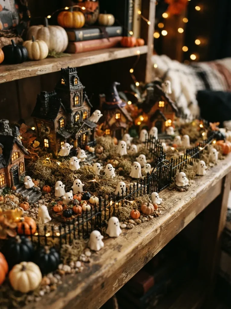 Miniature Ghost Village