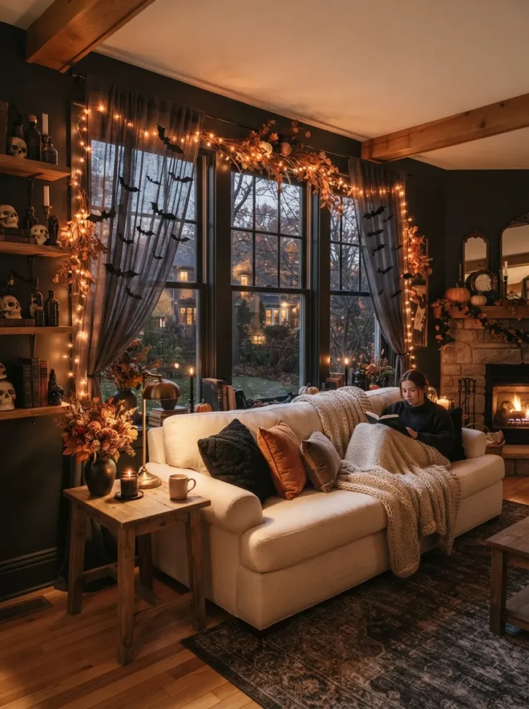 Moody Window Decor